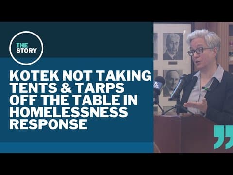 'I support keeping people alive': Gov. Kotek addresses distribution of tents and tarps