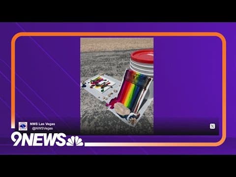 Record high temperatures melt crayons in Las Vegas