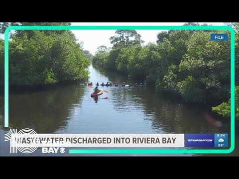 10,000 gallons of sewage spilled into Riviera Bay, St. Pete officials say
