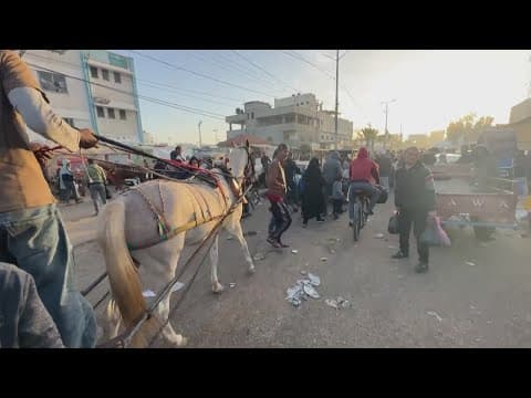 Qatar says Gaza cease-fire will begin at Friday morning, with aid to follow 'as soon as possible'