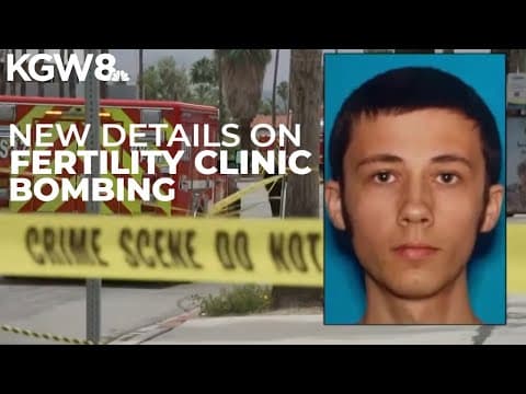 New details on car bombing at California fertility clinic