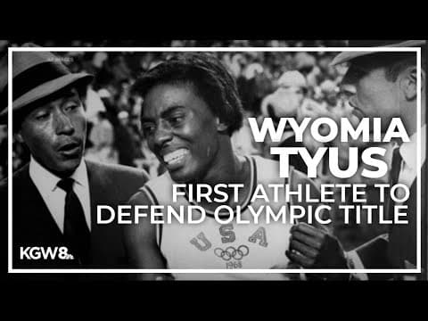 How Olympic track and field star Wyomia Tyus made history