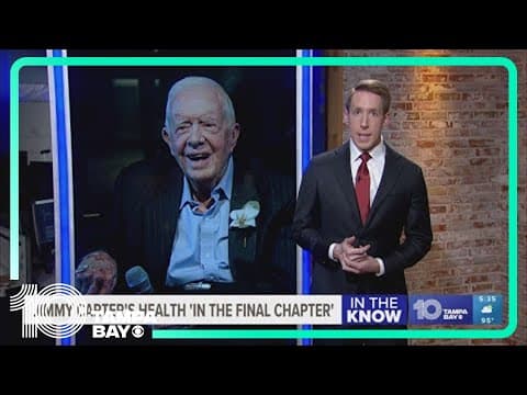 'We're in the final chapter': Jimmy Carter's grandson provides update on former president's health