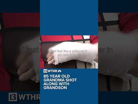 'We didn't deserve this' | 85-year-old woman, her grandson shot on Indy's south side