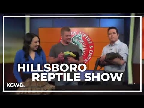 Reptile and exotic animal show returns to Hillsboro