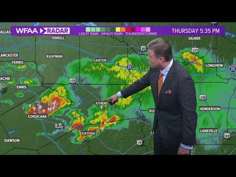 DFW Weather: Strong to severe storms possible again for Memorial Day Weekend