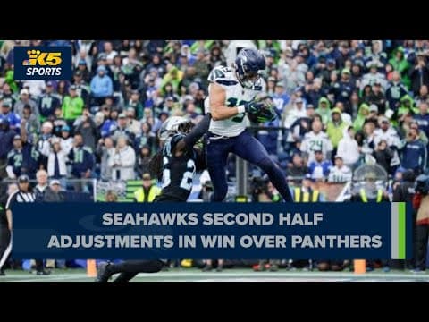 Here's the adjustments the Seahawks made in the second half to beat the Panthers