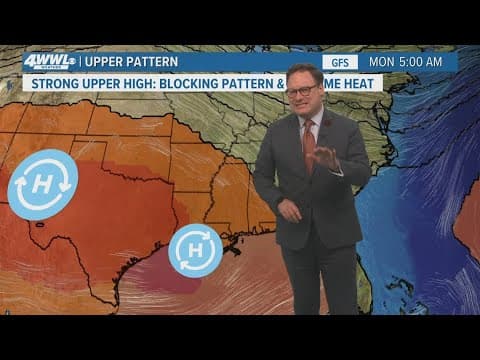 New Orleans Weather: Small chance for rain Friday, heat returns for the weekend