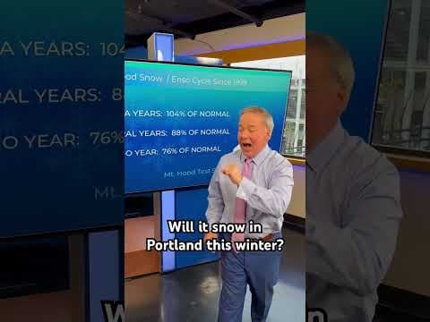 What are the chances Portland sees a big snowstorm this winter? #winteroutlook