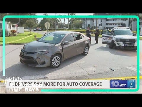 Florida drivers pay more for car insurance than anyone in the U.S.