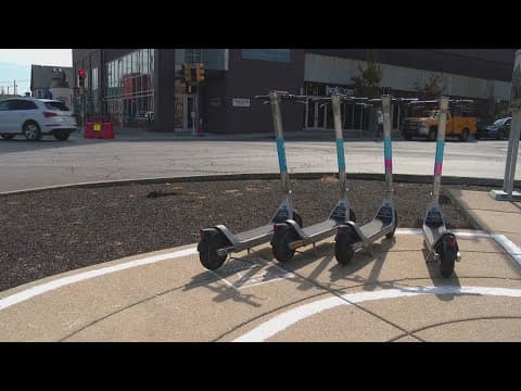 Indianapolis launches pilot program for e-scooter parking
