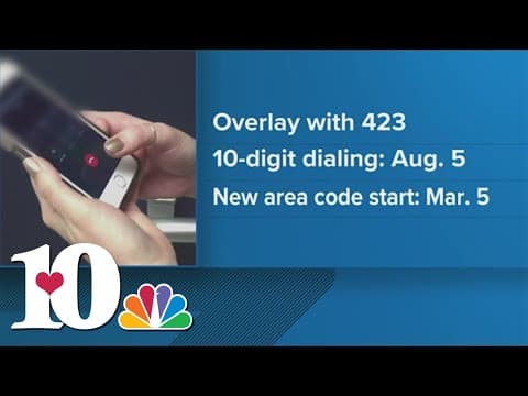 New area code to take effect soon for parts of East Tennessee
