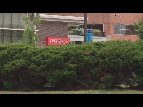 Man suffering medical emergency dies after crashing into Dublin Methodist Hospital