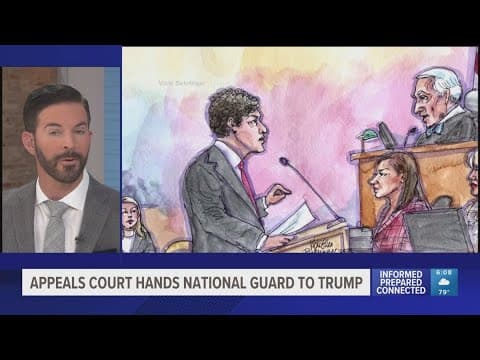 Appeals court temporarily blocks judge's ruling to return control of National Guard to California