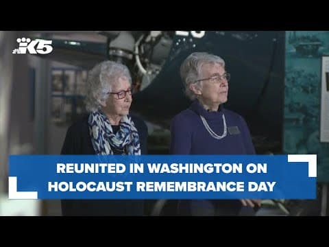 Reunited in Washington on Holocaust Remembrance Day: 'The Rescuer and the Rescued'