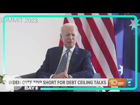 Biden cuts G7 trip short for debt ceiling talks
