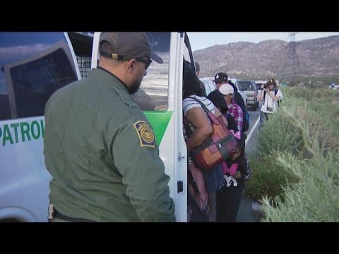 Border Patrol clears out migrant campsites in Jacumba Hot Springs
