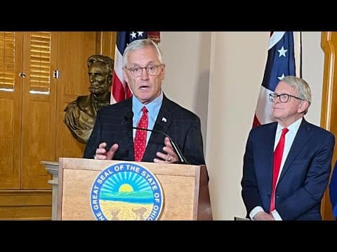 DeWine, Tressel discuss heavy rains, flooding in Ohio