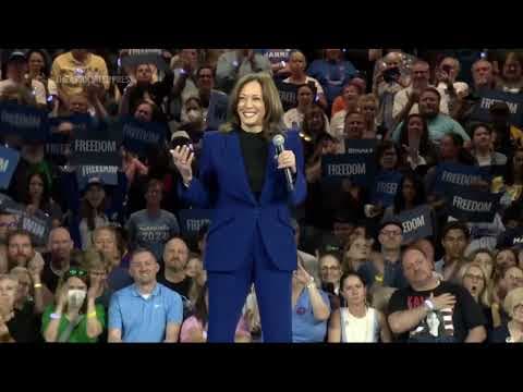 Harris pledges to 'chart a new way forward' in DNC appearance from Milwaukee