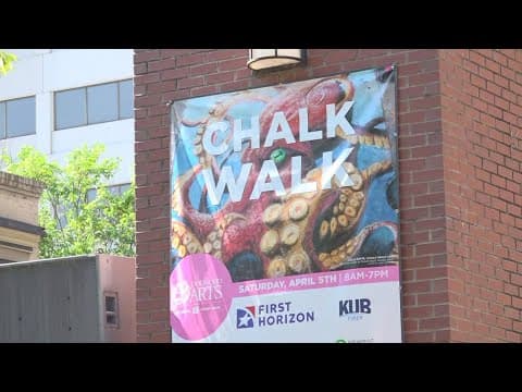 Chalk Walk returns to downtown Knoxville. Here's what you can expect