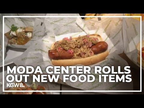 New food items at Moda Center for Portland Trail Blazers games
