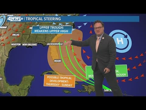 Tuesday Tropics Update: Possible development near the Bahamas