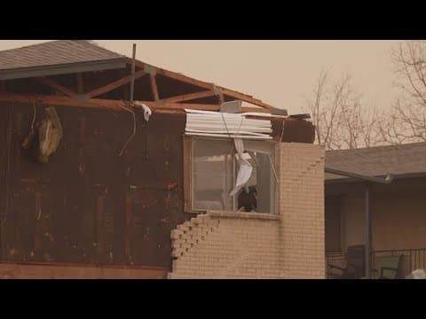 North Texas homeowners cleaning up after tornado and powerful storms