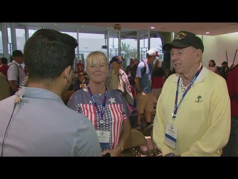 Honor Flight takes veterans from San Diego to Washington D.C.