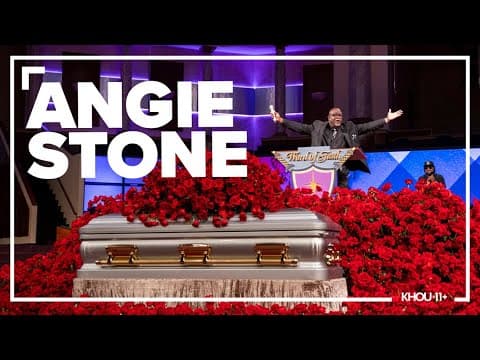 Memorial service held for Grammy-nominated R&B singer Angie Stone