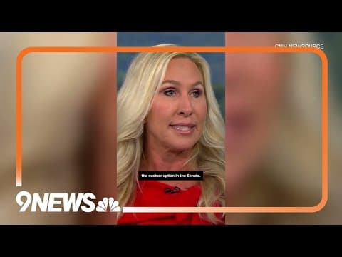 Rep. Marjorie Taylor Greene blames Republican leadership, not Trump, for 2025 shutdown