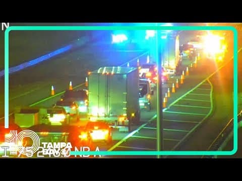 Crash on Skyway Bridge causes traffic to build in southbound lanes