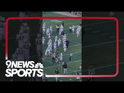 Deion Sanders’ Colorado Buffs enter stadium against CSU in Fort Collins