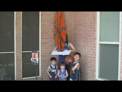 Rice artist celebrates Mavericks playoff run