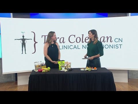 Finding the school snacks that work for your child | San Diego Nutritionist visits CBS 8 Mornings