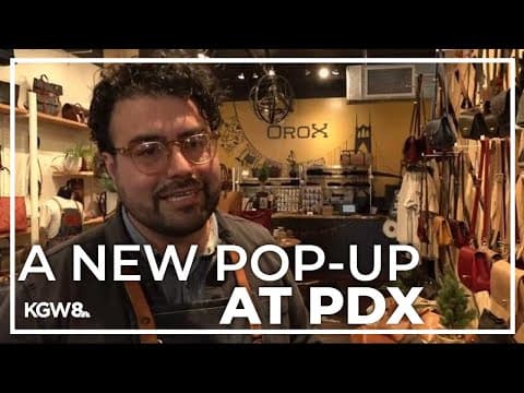 Family business from Oaxaca, Mexico, gets pop-up at Portland Airport