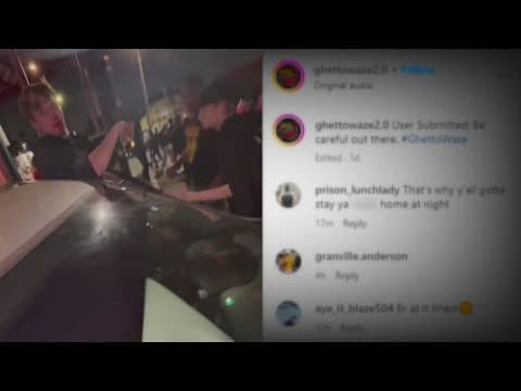 Man shot after illegal car stunt show crash