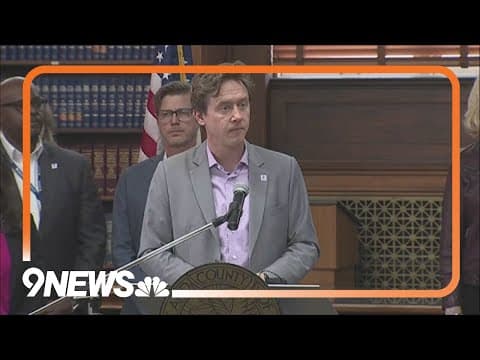 Alcalde de Denver Mike Johnston anuncia objetivos para 2024