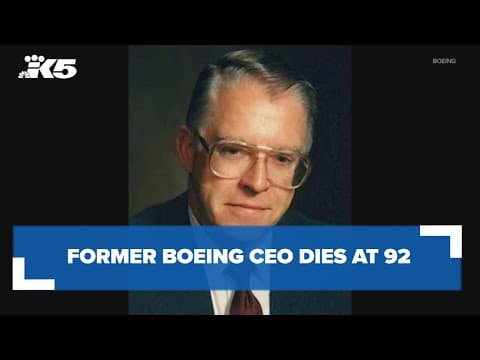 Former CEO, chairman of Boeing dies at 92