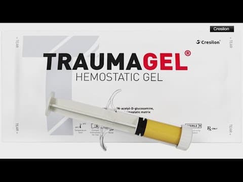 FDA clears gel treatment for gunshot wounds, other trauma