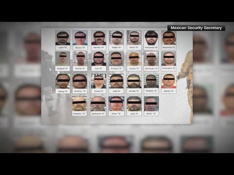 26 alleged cartel members face charges in the US