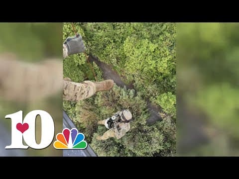 TN National Guard medical flight crew rescues injured hiker from Great Smoky Mountains
