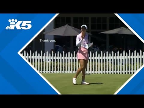 Thousands of fans attend Women's PGA Championship in Sammamish