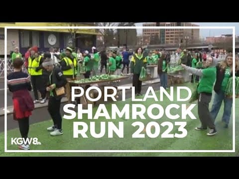 Thousands of runners take part in Portland's Shamrock Run