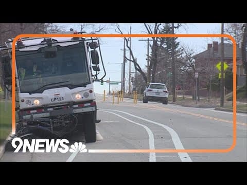 You've been warned, street sweeping starts this week in Denver