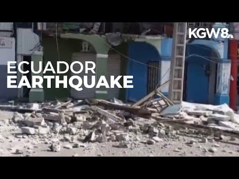 At least 20 injured in Ecuador earthquake