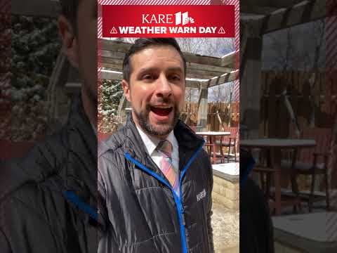 Calm before the storm? KARE 11 Meteorologist Ben Dery tells us what's on tap for the weekend.
