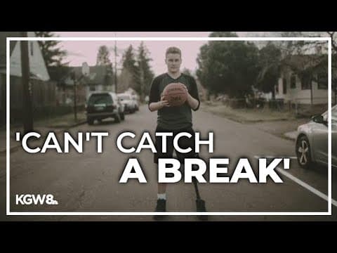 Teen's prosthetic leg stolen in downtown Portland