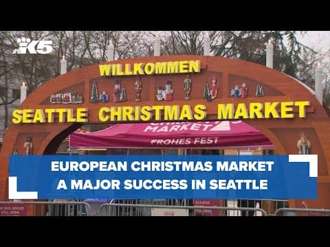 New European Christmas Market finds success in Seattle