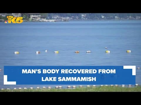 18-year-old's body recovered from Lake Sammamish