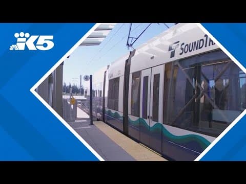 Link light rail in Seattle slowing down on weekends for construction